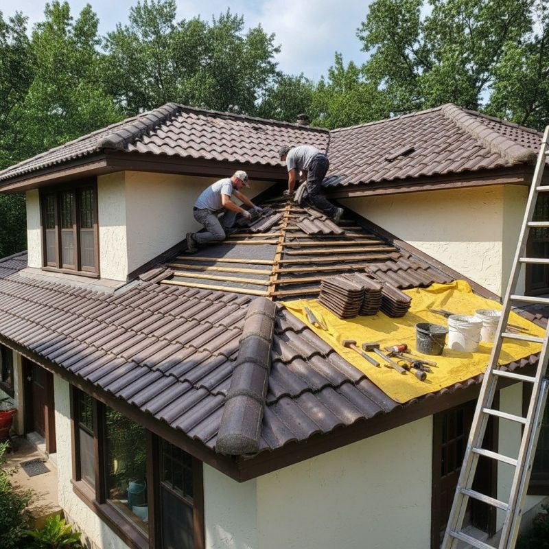 Clay Roof Leak Repair